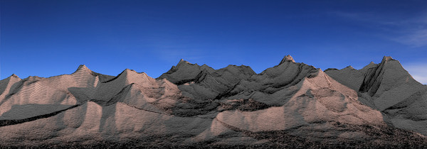 obj realistic snowy mountains - Three Realistic Snowy Mountains by meerkat1123432